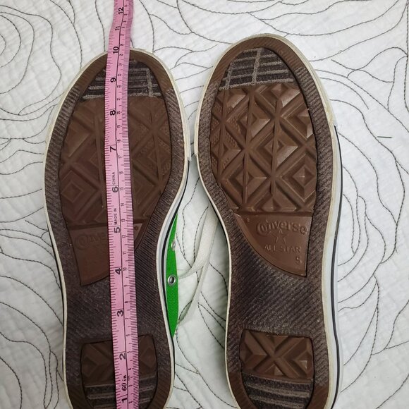 *RARE* Sample CONVERSE Green Two Toned Low Top - Picture 11 of 12